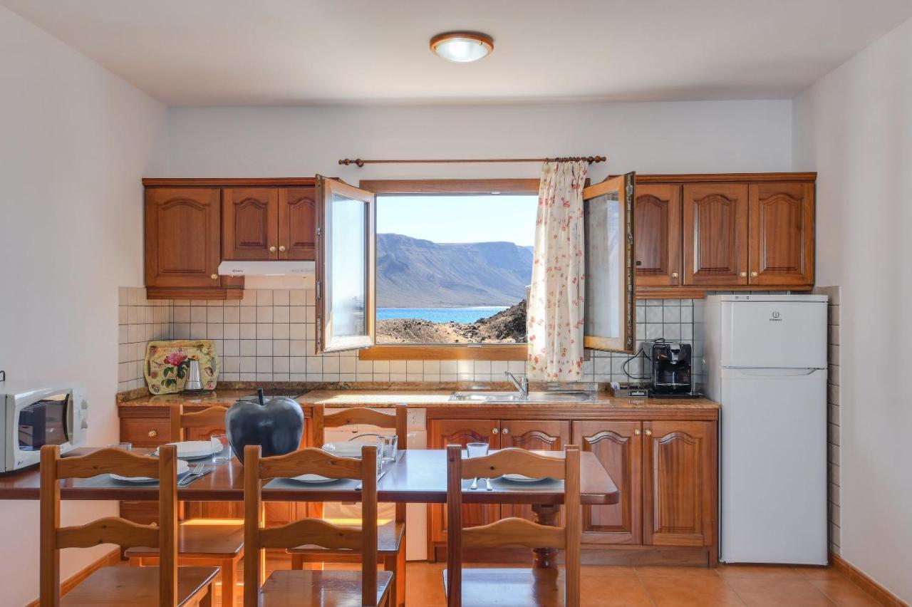 Apartamentos Flor Tres Caleta de Sebo Bagian luar foto