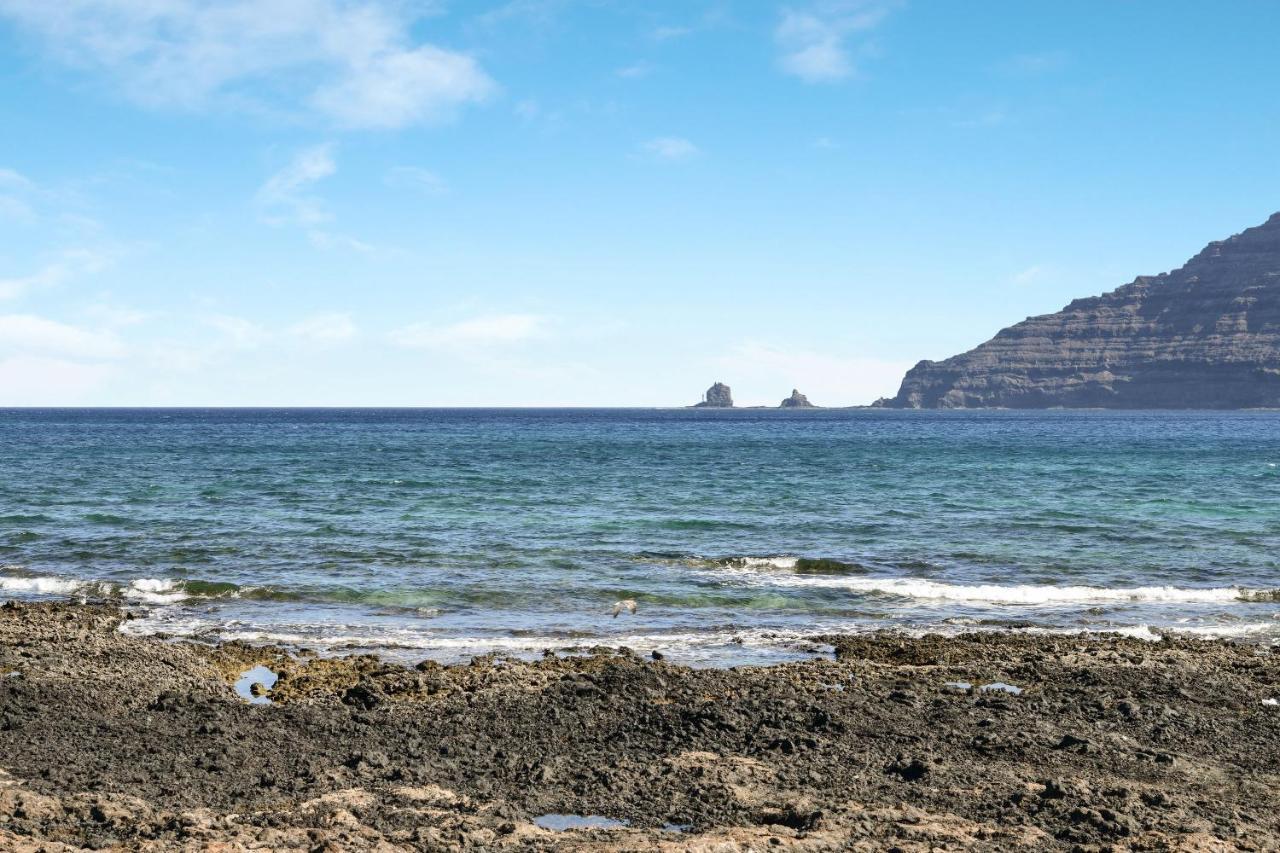 Apartamentos Flor Tres Caleta de Sebo Bagian luar foto